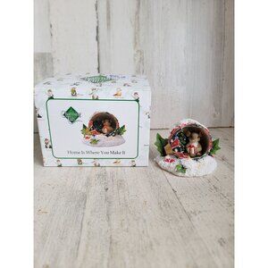 Charming tails home is where you make it Xmas figure decor